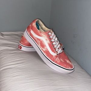 Vans comfycush old skool color bloom red